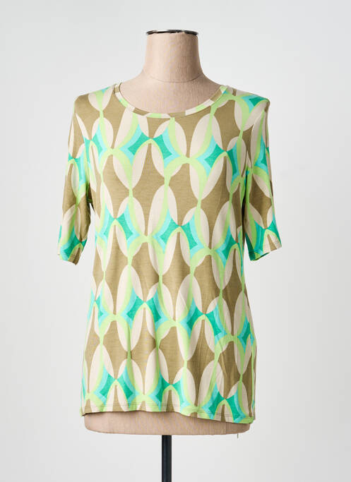 T-shirt manches mi-longues manches courtes vert BETTY BARCLAY femme