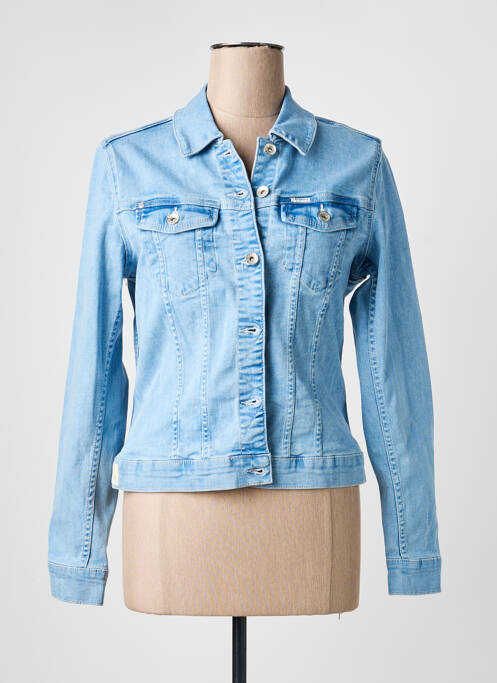 Veste casual poches bleu GARCIA femme