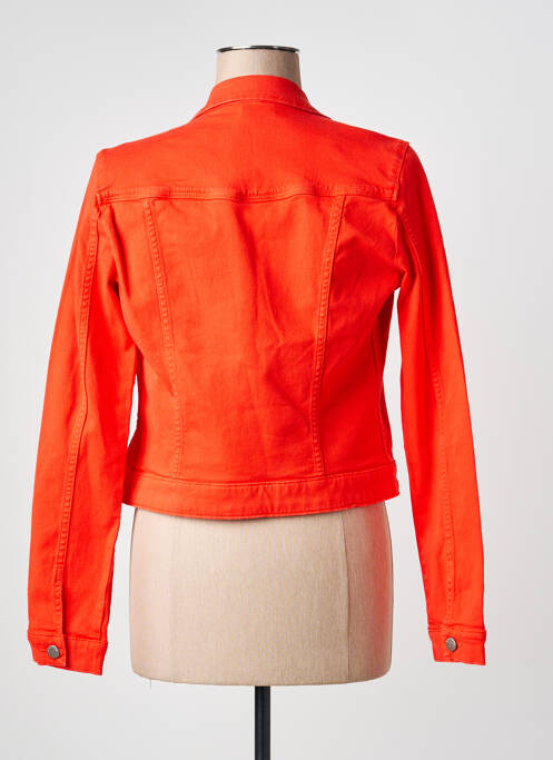 Veste casual poches orange ONE STEP femme
