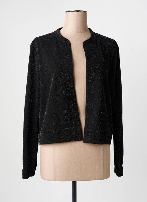 Veste chic col rond noir BETTY BARCLAY femme