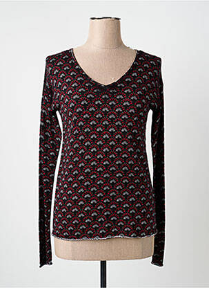 Top stretch manches longues noir SOON femme