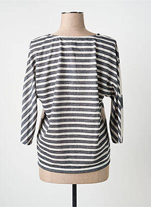 Top stretch manches longues beige STREET ONE femme