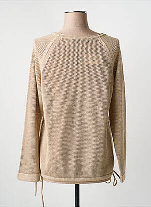 Pull stretch manches longues beige BETTY BARCLAY femme