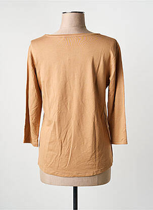 Top stretch manches longues marron BETTY BARCLAY femme