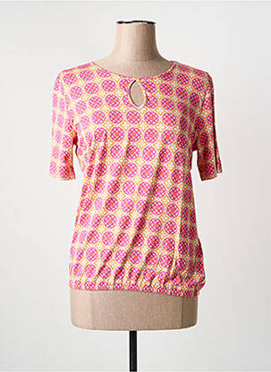 T-shirt imprimé fantaisie manches courtes rose BETTY BARCLAY femme