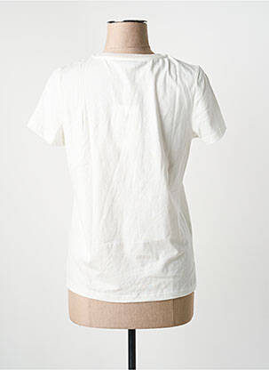 T-shirt imprimé fantaisie manches courtes beige GARCIA femme