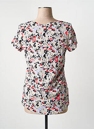 T-shirt stretch manches courtes rose S.OLIVER femme