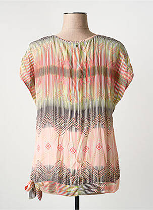 T-shirt imprimé fantaisie manches courtes rose SANDWICH femme