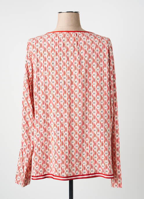 Top imprimé fantaisie manches longues rouge SANDWICH femme