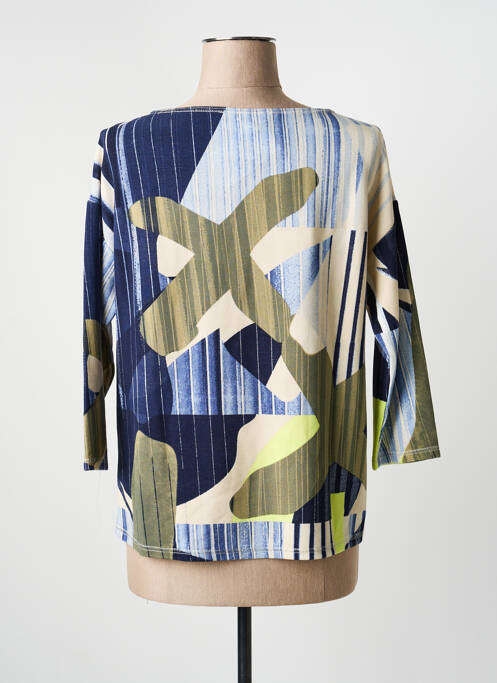 Top imprimé fantaisie manches longues bleu BETTY BARCLAY femme