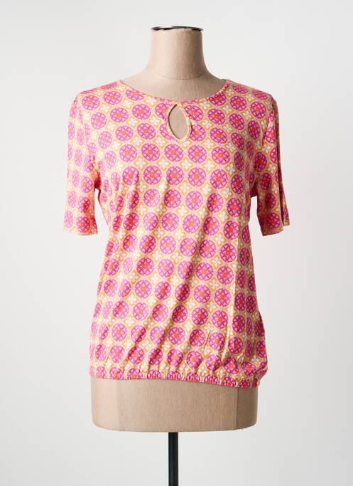 T-shirt imprimé fantaisie manches courtes rose BETTY BARCLAY femme