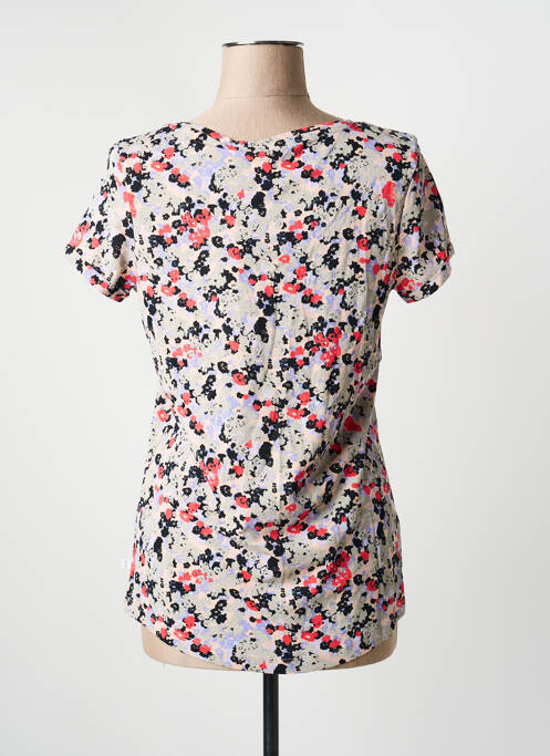T-shirt stretch manches courtes rose S.OLIVER femme