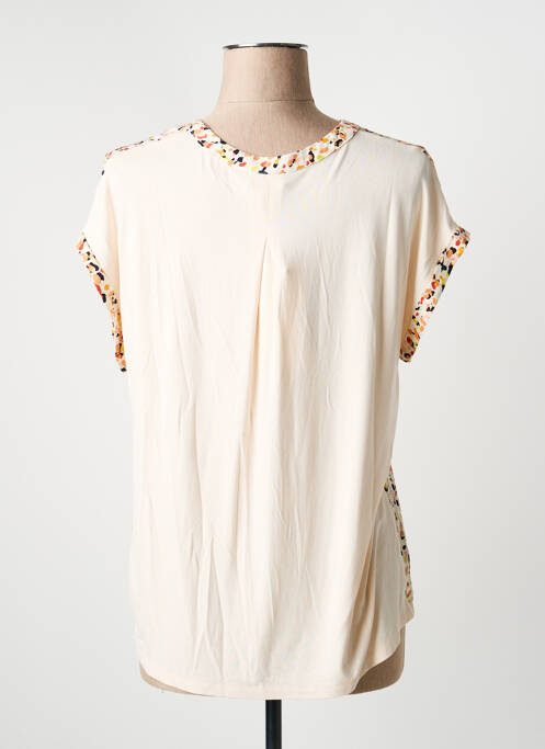 T-shirt imprimé fantaisie manches courtes orange S.OLIVER femme