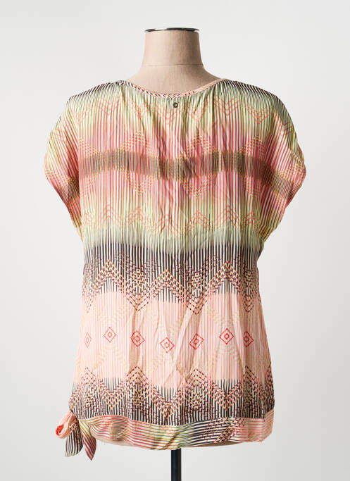 T-shirt imprimé fantaisie manches courtes rose SANDWICH femme