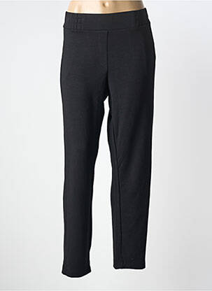 Pantalon droit stretch taille normale noir DOLCEZZA femme