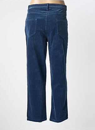 Pantalon droit stretch taille normale bleu JENSEN femme