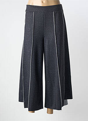 Pantalon large taille normale taille normale gris OZAI N KU femme