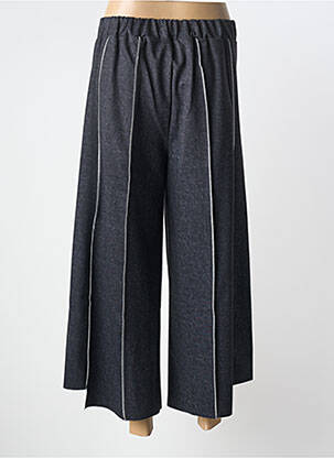 Pantalon large taille normale taille normale gris OZAI N KU femme