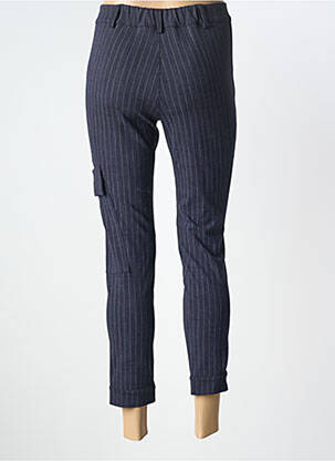 Pantalon 7/8 stretch taille normale bleu TRICOT CHIC femme