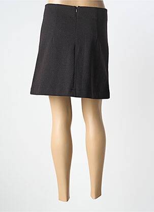 Jupe courte coupe droite noir TRICOT CHIC femme