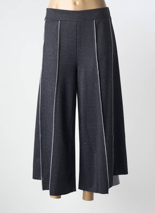 Pantalon large taille normale taille normale gris OZAI N KU femme