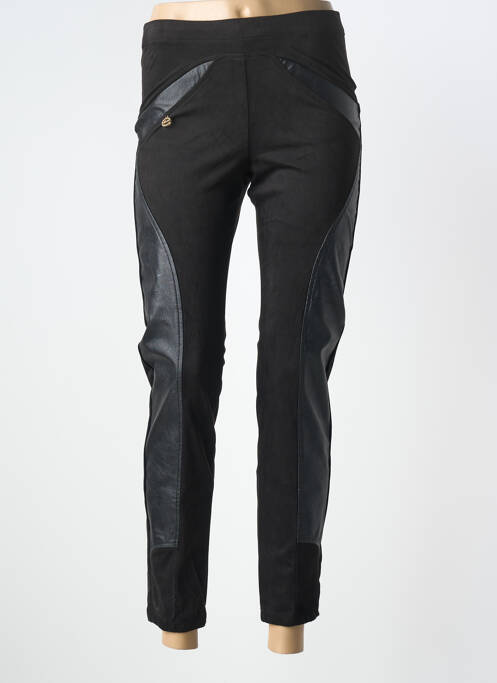 Pantalon slim taille élastique taille normale noir ELISA CAVALETTI femme