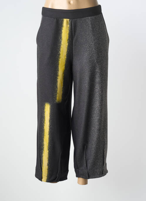 Pantalon large taille normale taille normale gris OZAI N KU femme