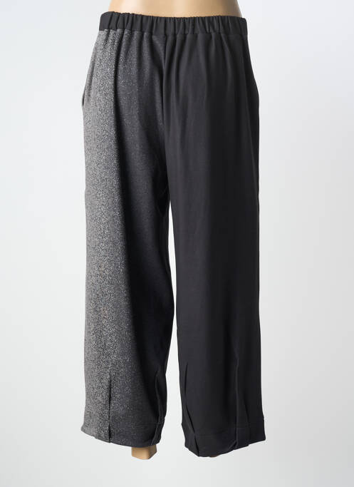 Pantalon large taille normale taille normale gris OZAI N KU femme