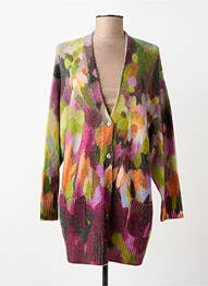 Gilet manches longues stretch vert JEI'S BY LETIZIA DENARO femme