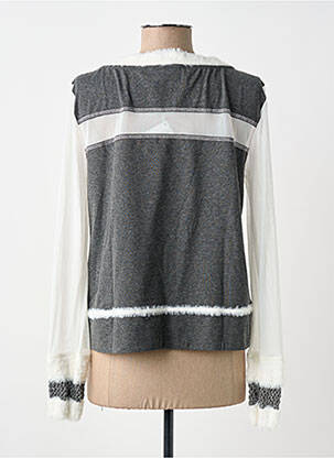 Top stretch manches longues blanc ELISA CAVALETTI femme