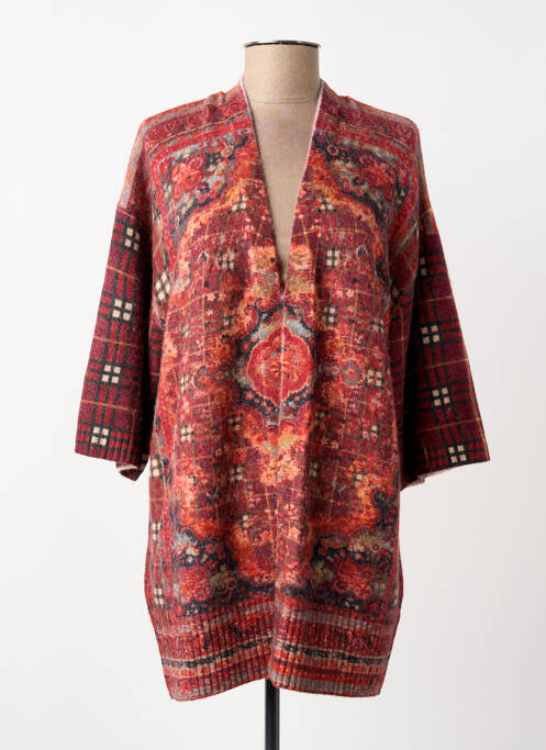 Gilet manches longues manches 3/4 orange JEI'S BY LETIZIA DENARO femme