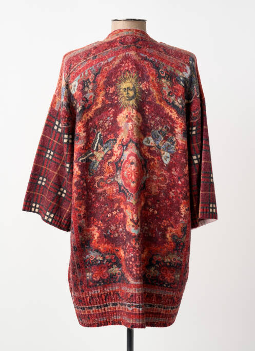 Gilet manches longues manches 3/4 orange JEI'S BY LETIZIA DENARO femme