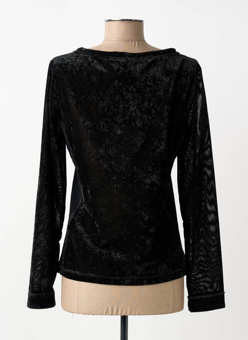 Top stretch manches longues noir ELISA CAVALETTI femme