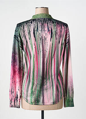 Gilet manches longues coupe cintrée vert JEI'S BY LETIZIA DENARO femme