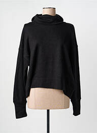 Pull manches longues manches longues noir GERSHON BRAM femme