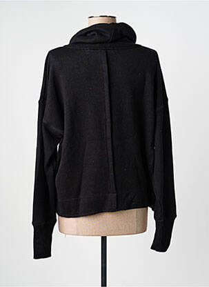 Pull coupe droite manches longues noir GERSHON BRAM femme