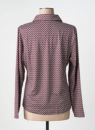 Chemisier coupe cintrée manches longues gris SURKANA femme