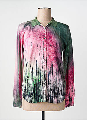 Gilet manches longues coupe cintrée vert JEI'S BY LETIZIA DENARO femme