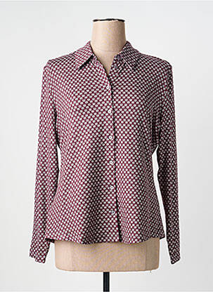 Chemisier coupe cintrée manches longues gris SURKANA femme