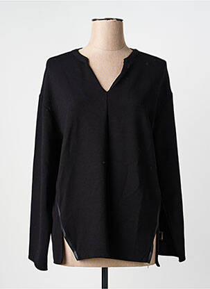 Top col v manches longues noir SPORTALM femme