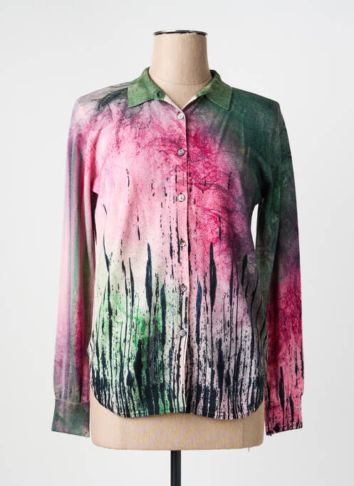 Gilet manches longues coupe cintrée vert JEI'S BY LETIZIA DENARO femme