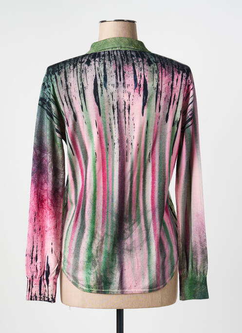 Gilet manches longues coupe cintrée vert JEI'S BY LETIZIA DENARO femme