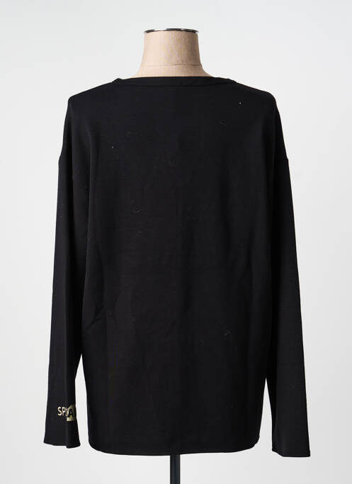 Top col v manches longues noir SPORTALM femme