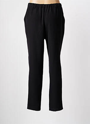 Pantalon slim taille normale taille normale noir LA FEE MARABOUTEE femme
