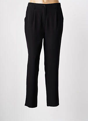 Pantalon slim taille normale taille normale noir LA FEE MARABOUTEE femme