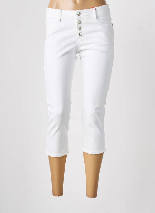 Pantacourt poches blanc S.OLIVER femme