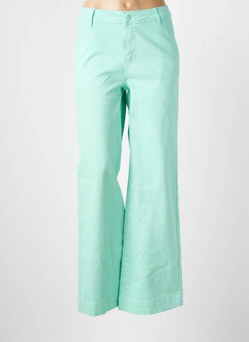 Pantalon flare coupe évasée bleu SURKANA femme
