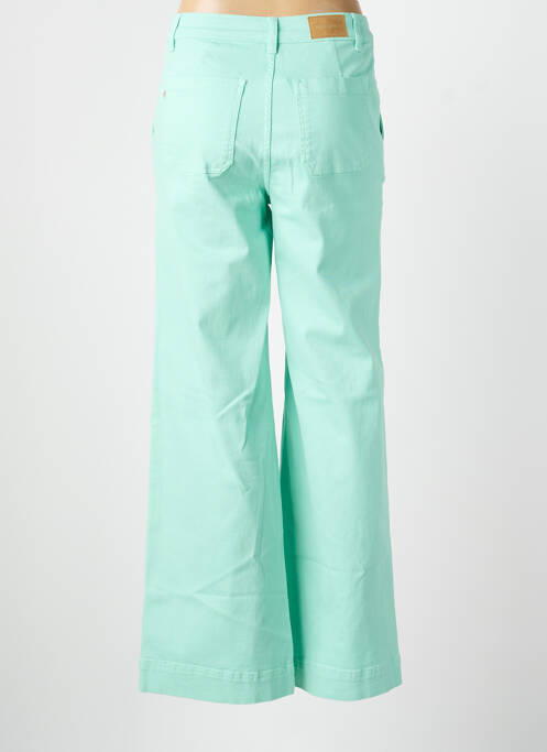Pantalon flare coupe évasée bleu SURKANA femme
