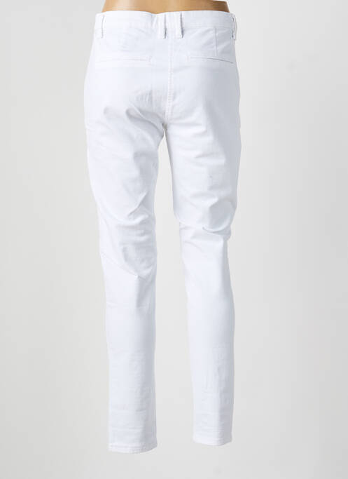 Pantalon slim poches blanc DELAHAYE femme