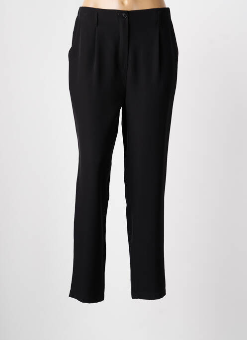 Pantalon slim taille normale taille normale noir LA FEE MARABOUTEE femme